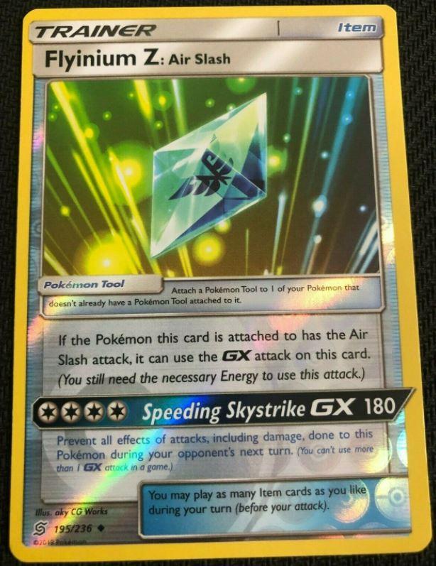 Flyinium Z: Air Slash [Reverse Holo]